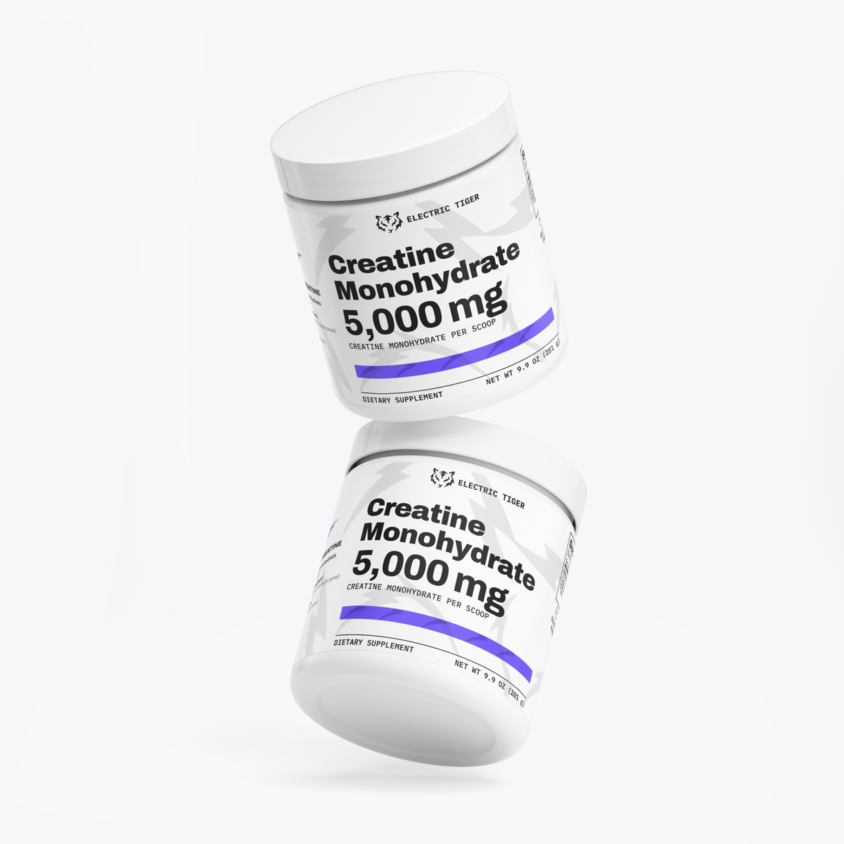 Electric Tiger Creatine Monohydrate tubs