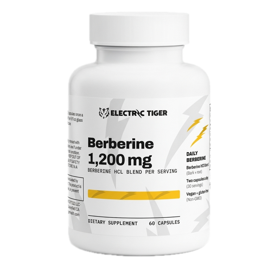 Electric Tiger Berberine 1200 bottle