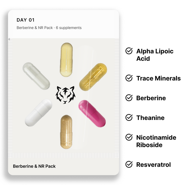 Electric Tiger Berberine & NR Pack bottle