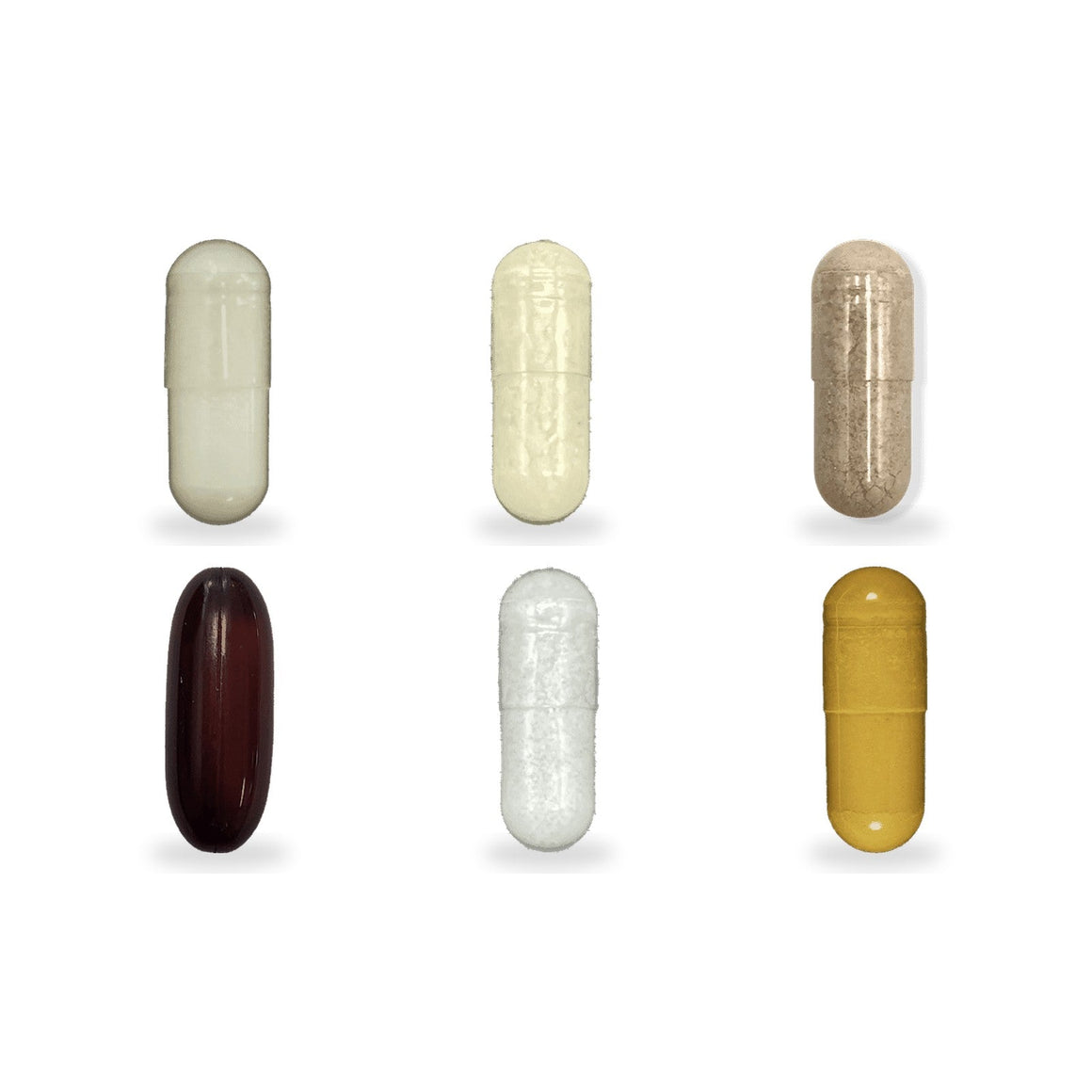 Calcium, D & Turmeric Pack: the supplements in each daily pouch