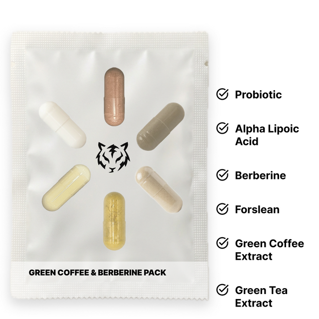Electric Tiger Green Coffee & Berberine Pack bottle