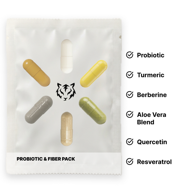 Electric Tiger Probiotic & Fiber Pack bottle