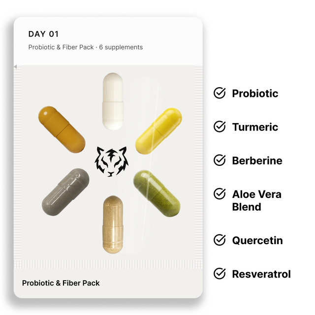 Electric Tiger Probiotic & Fiber Pack bottle