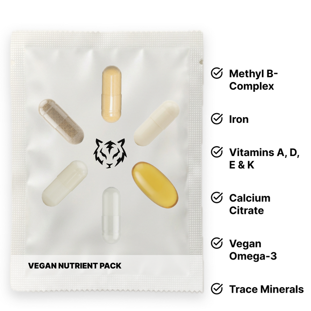 Electric Tiger Vegan Nutrient Pack bottle